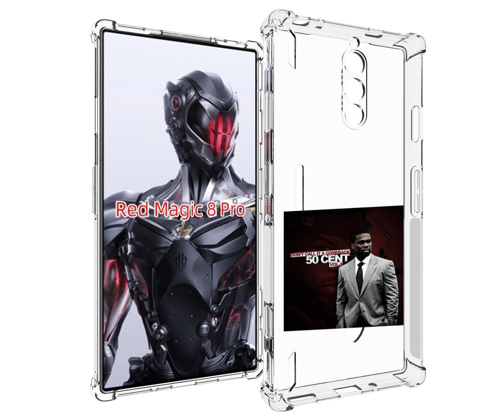 

Чехол MyPads 50 Cent - Dont Call It A Comeback Vol для ZTE Nubia Red Magic 8 Pro / Red ..., Tocco