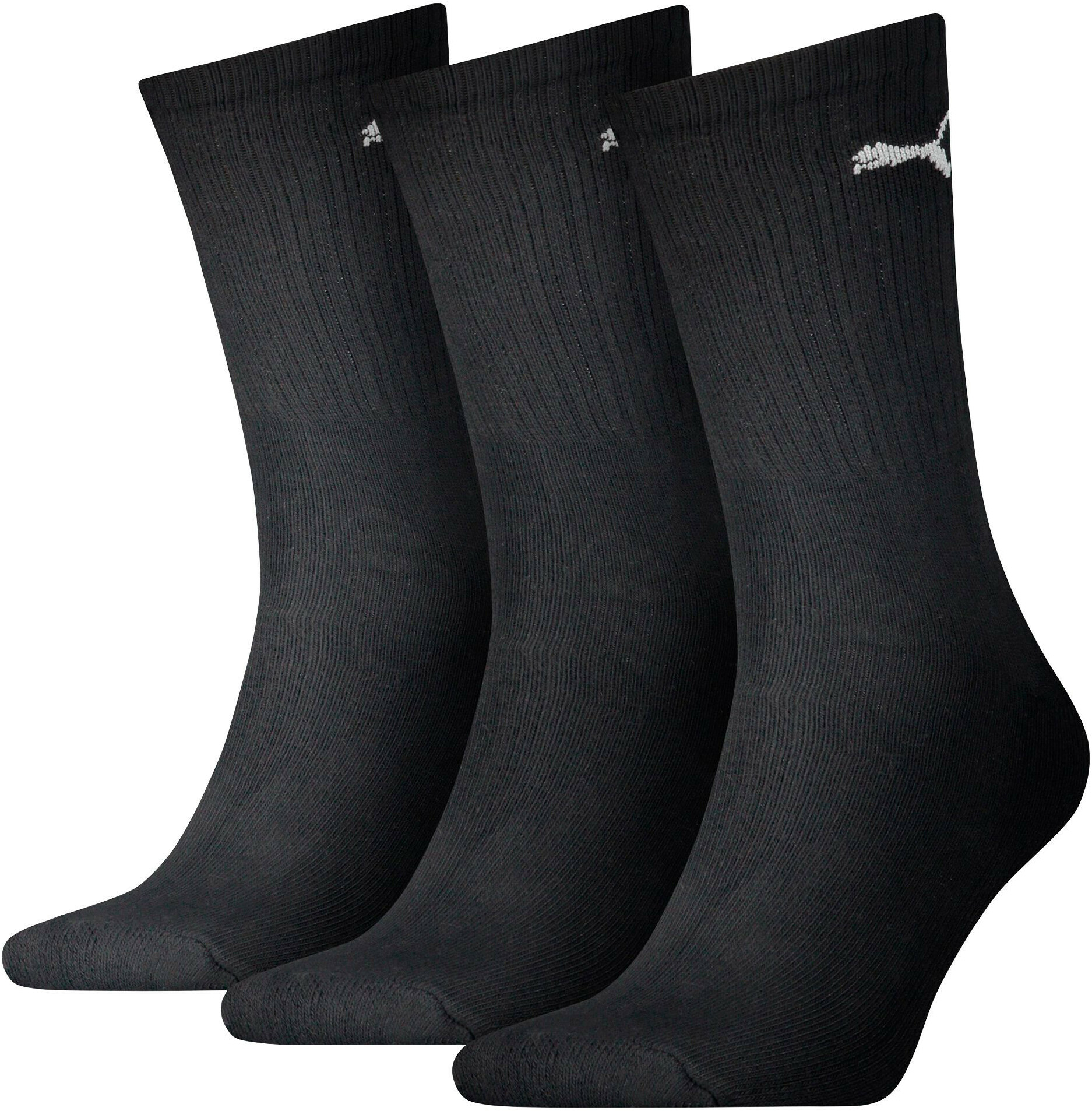 

Комплект носков унисекс PUMA Sport 3ppk черных, Черный, Sport 3ppk