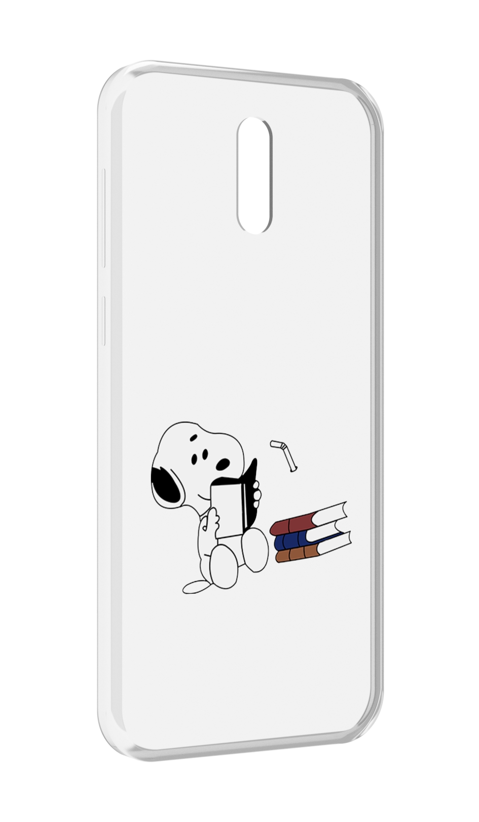 

Чехол MyPads собака-с-книжками для Alcatel 3L (2019), Прозрачный, Tocco