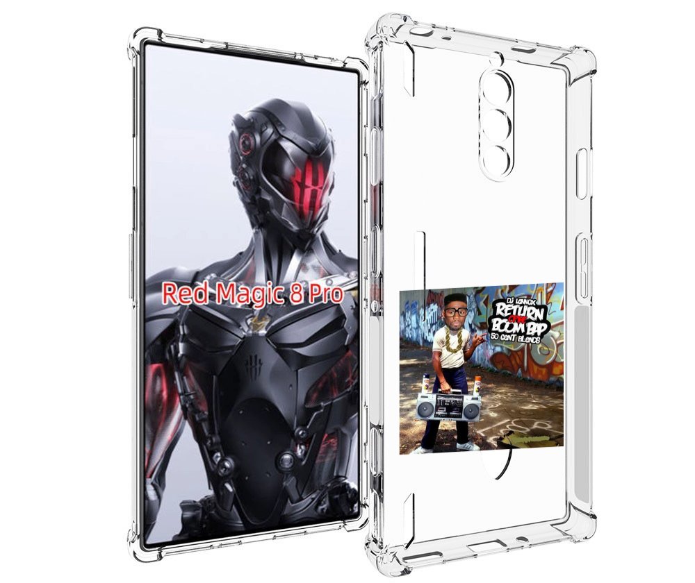 

Чехол MyPads 50 Cent & DJ Lennox - Return Of The Boom Bap для ZTE Nubia Red Magic 8 Pro..., Tocco
