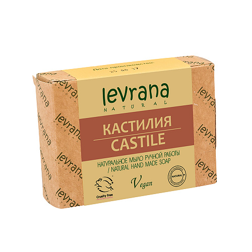 Мыло Levrana натуральное кастилия 100 г 2 шт