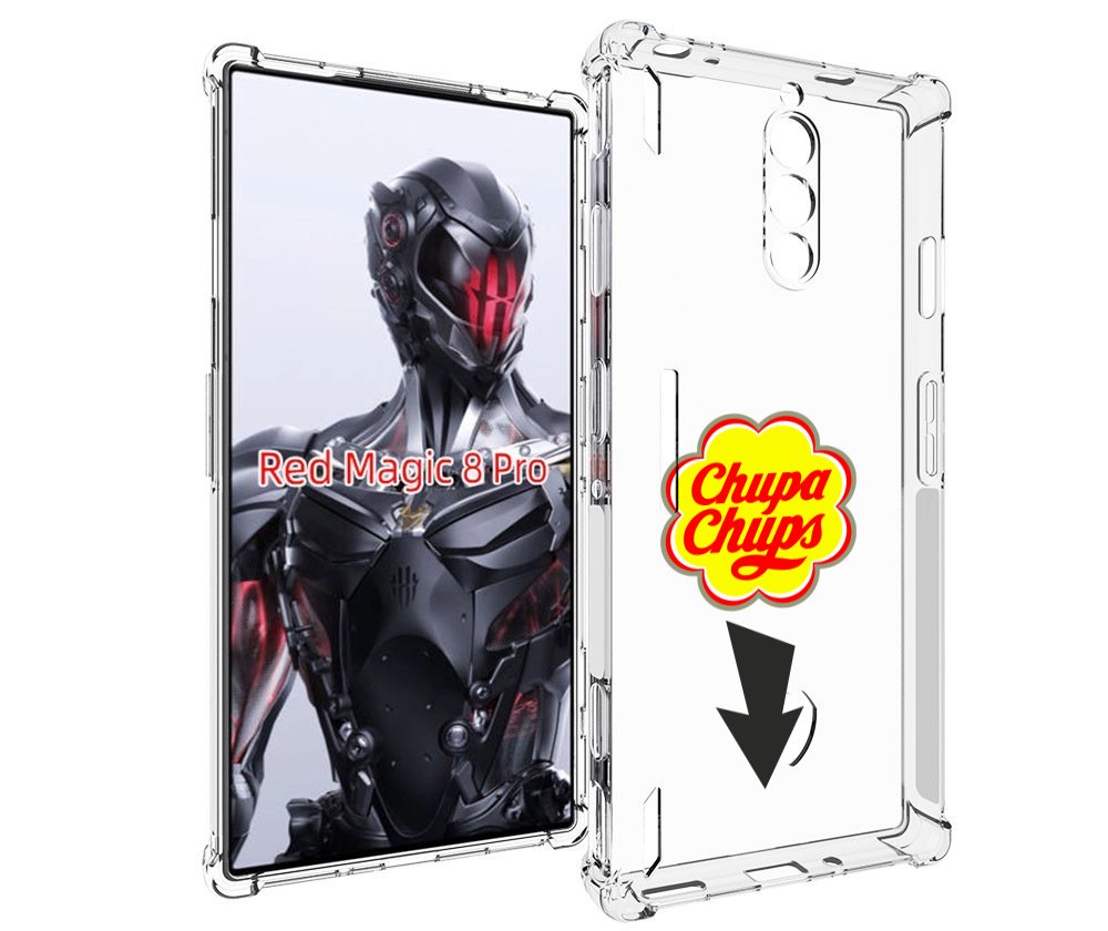 

Чехол MyPads чупа чупс для ZTE Nubia Red Magic 8 Pro / Red Magic 8 Pro Plus, Tocco