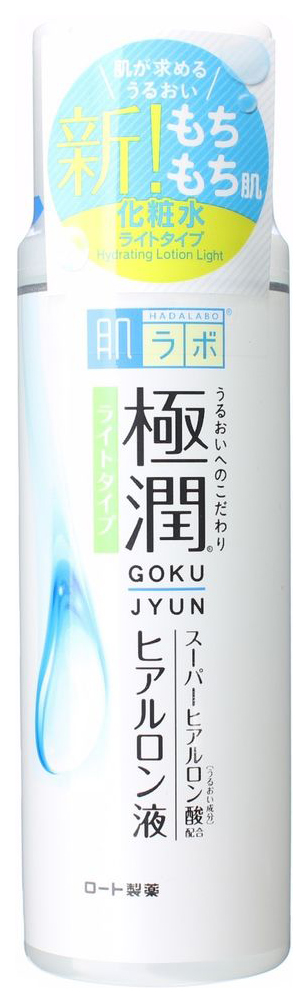 фото Легкий лосьон hada labo gokujyun lotion light с гиалуроновой кислотой, 170 мл