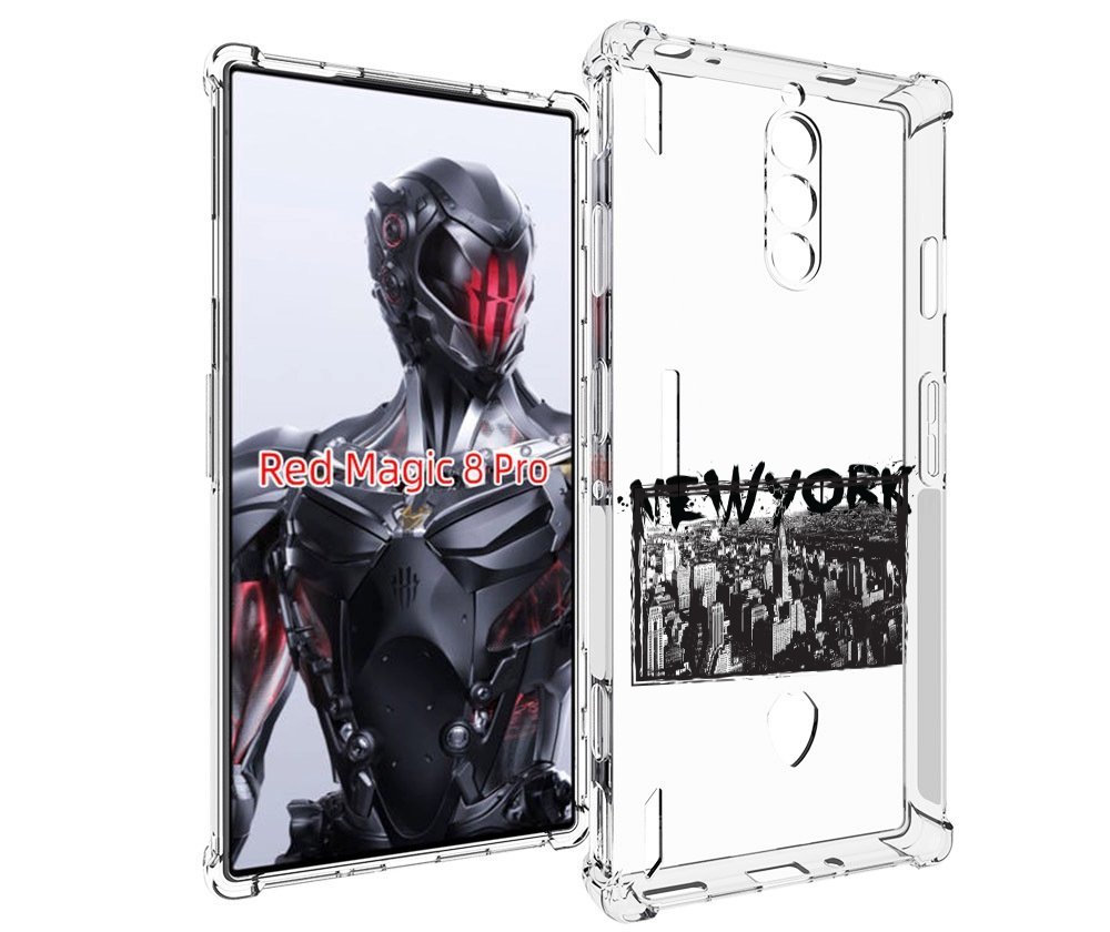 

Чехол MyPads че для ZTE Nubia Red Magic 8 Pro / Red Magic 8 Pro Plus, Tocco
