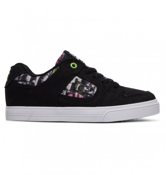 

Детские кеды Pure Elastic черный 32.5 EU DC Shoes ADBS300257, Pure Elastic