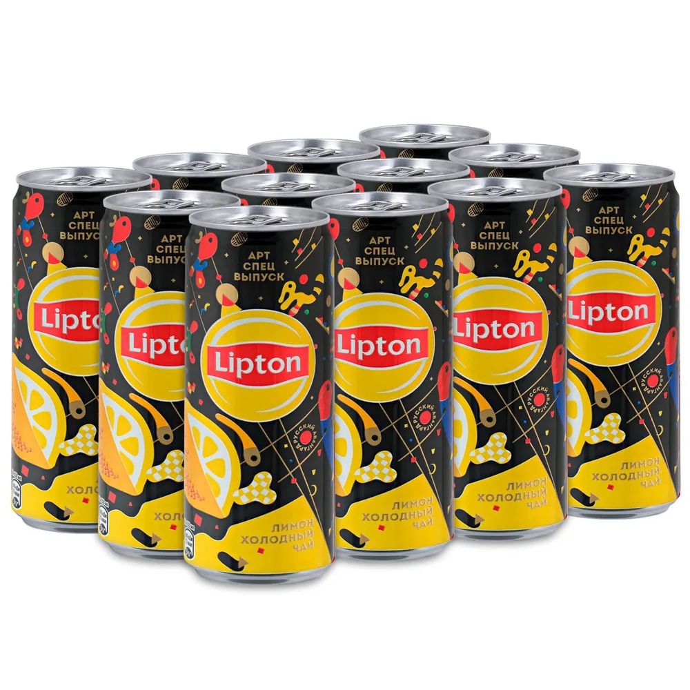 Холодный чай Lipton Лимон (Липтон) 0,25л х 12шт