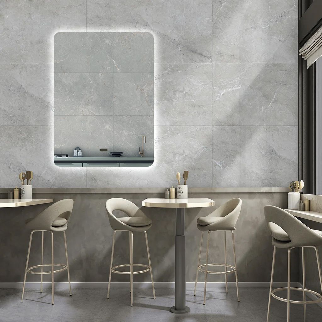 Зеркало для ванной Prisma 100x80 с подсветкой, P/V/100-80/4kвзмах