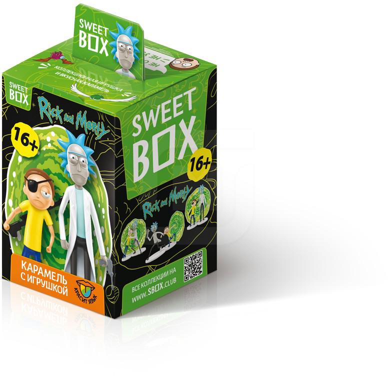 

Карамель Sweet Box Rick and Morty 10 г с игрушкой