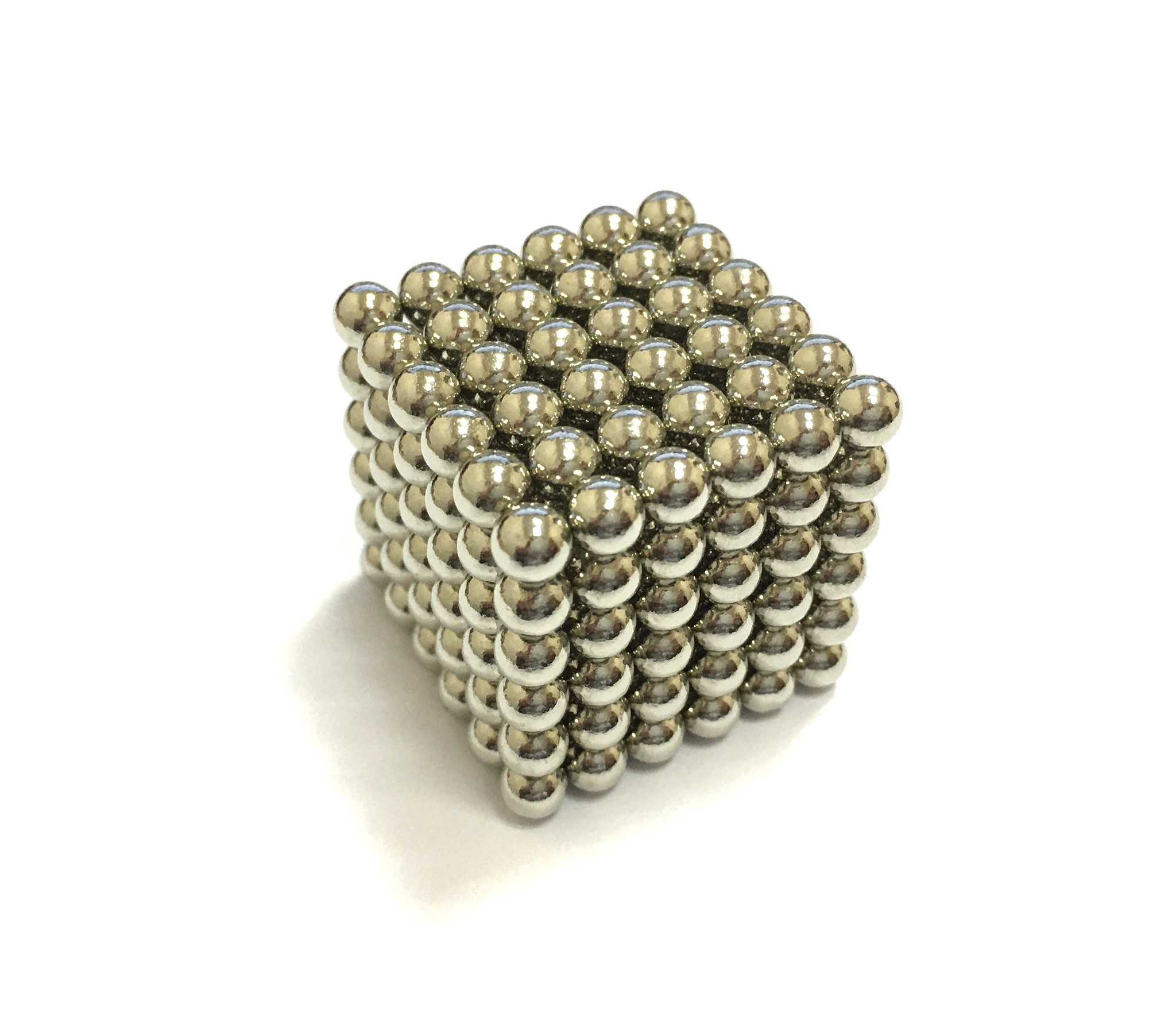 Магнитные шарики Неокуб D5 мм серебристого цвета MagElem ME0258