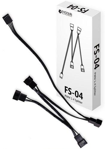 Разветвитель ID-Cooling FS-04 PWM 4x4pin RTL