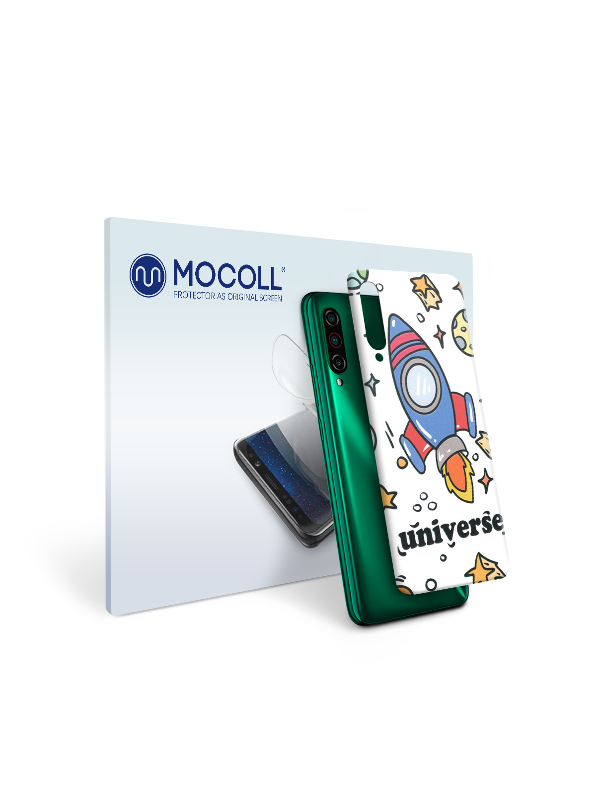 

Пленка защитная MOCOLL для задней панели Meizu 18 Рисунок ракета