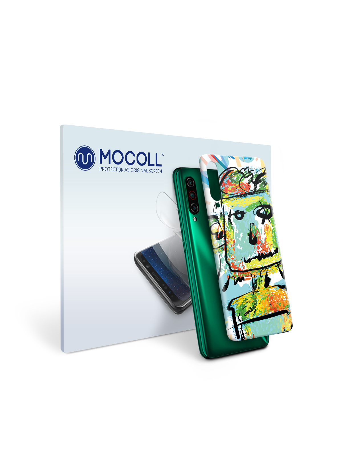 

Пленка защитная MOCOLL для задней панели Meizu Meilan 3S Рисунок портрет