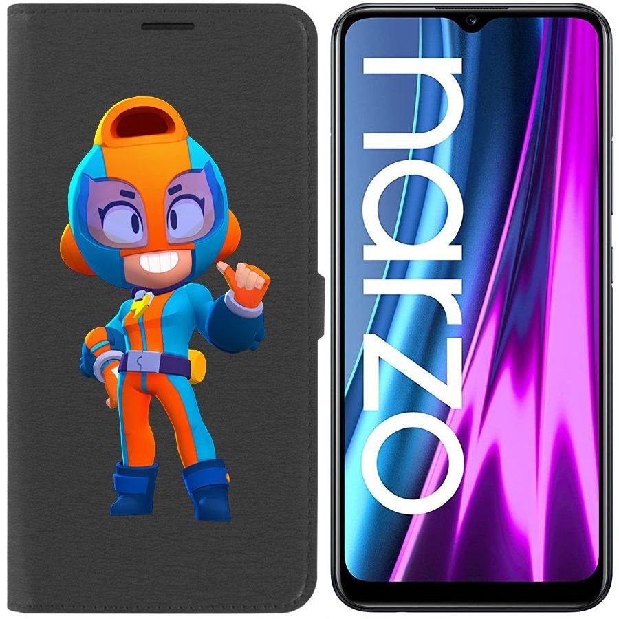 

Чехол-книжка Eco Book для Realme Narzo 50i Brawl Stars-GT Макс