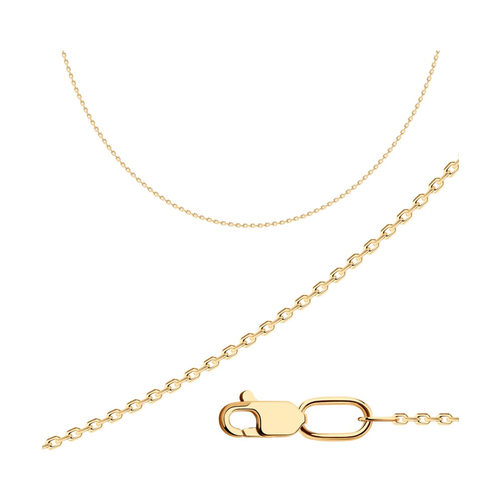 

Цепочка из серебра 45 см SOKOLOV 988530354, 988530354