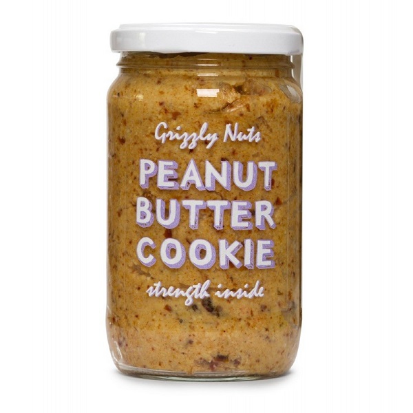 

Паста арахисовая Grizzly Nuts COOKIE с финиками 370г стекло Россия