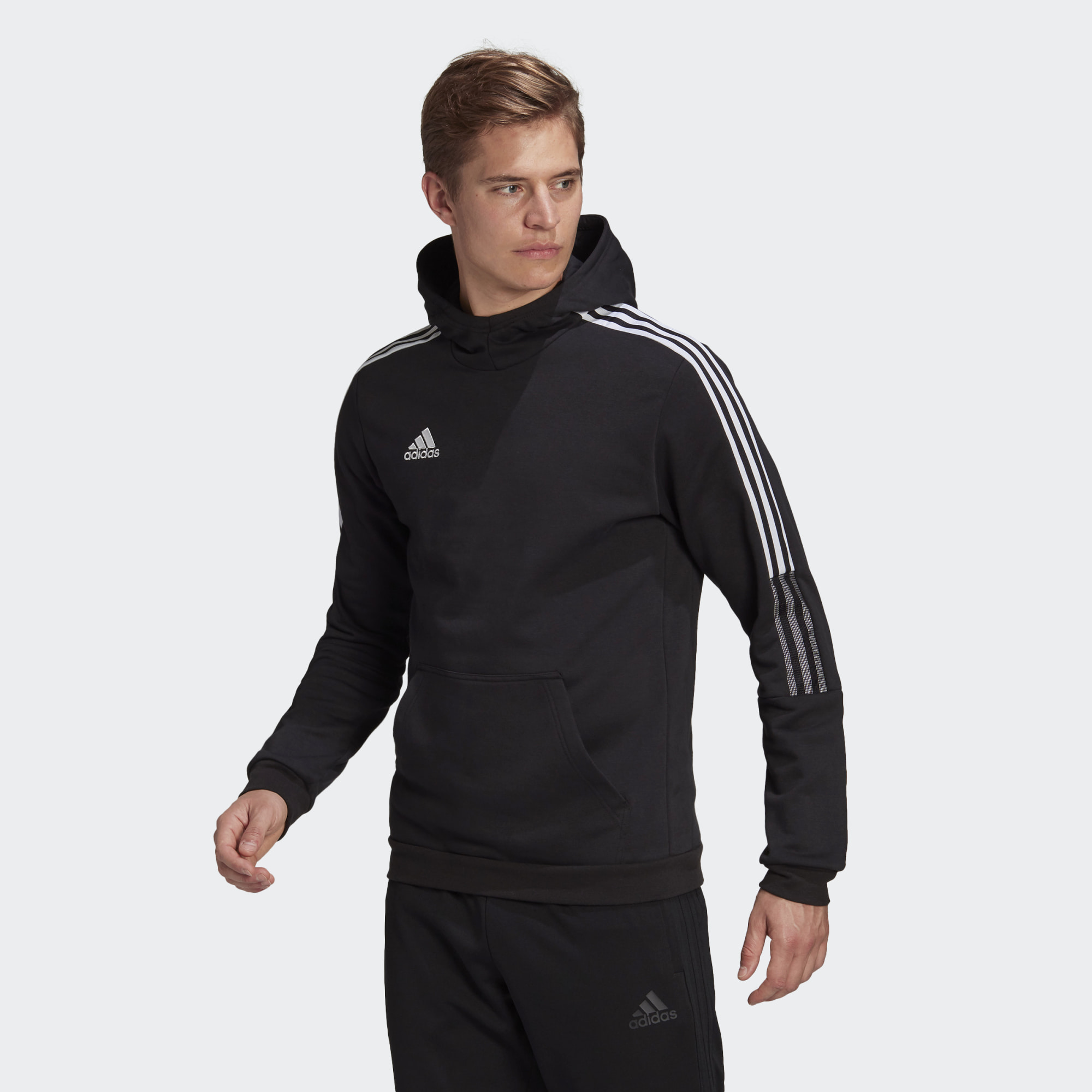 

Толстовка мужская Adidas GM7341 черная 2XL, GM7341