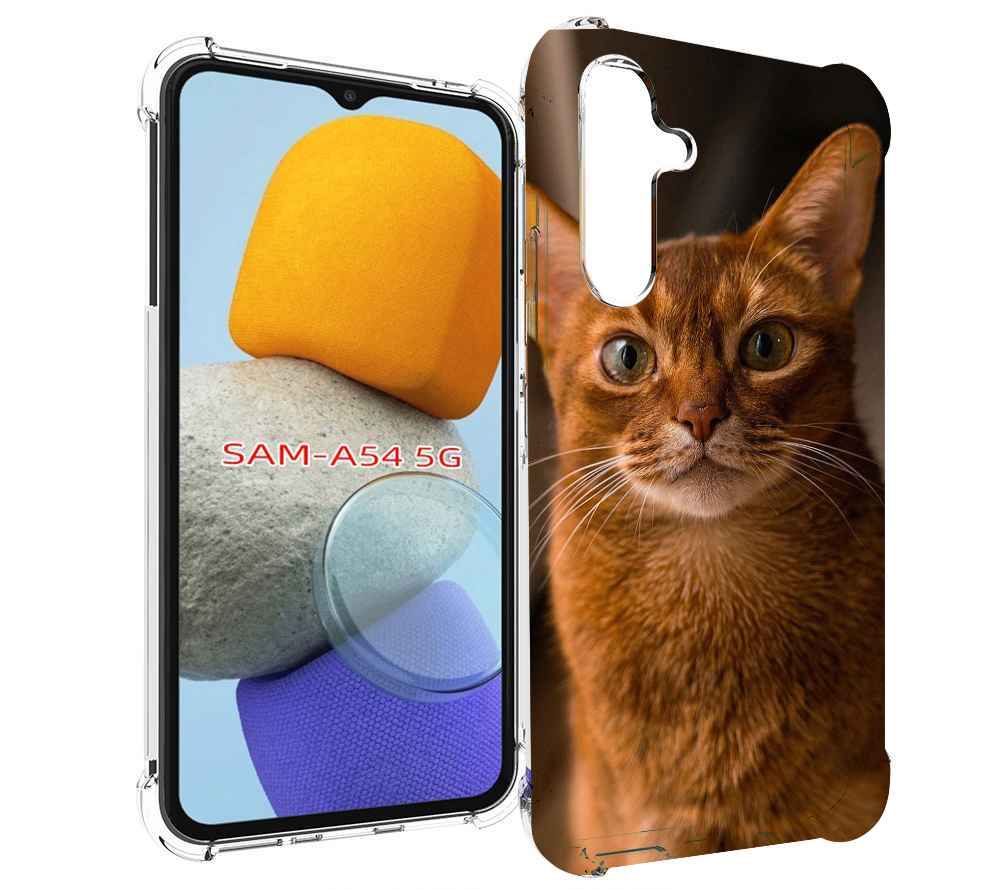 

Чехол MyPads порода кошки абисинская для Samsung Galaxy A54, Tocco