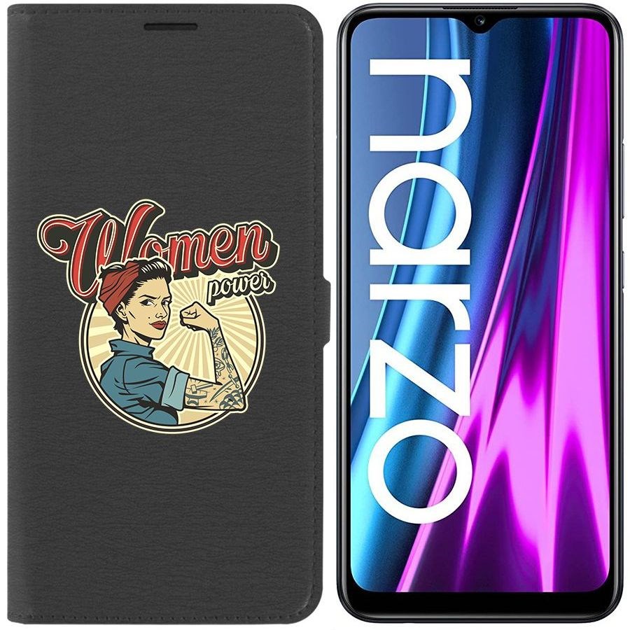 

Чехол-книжка Eco Book для Realme Narzo 50i Women Power