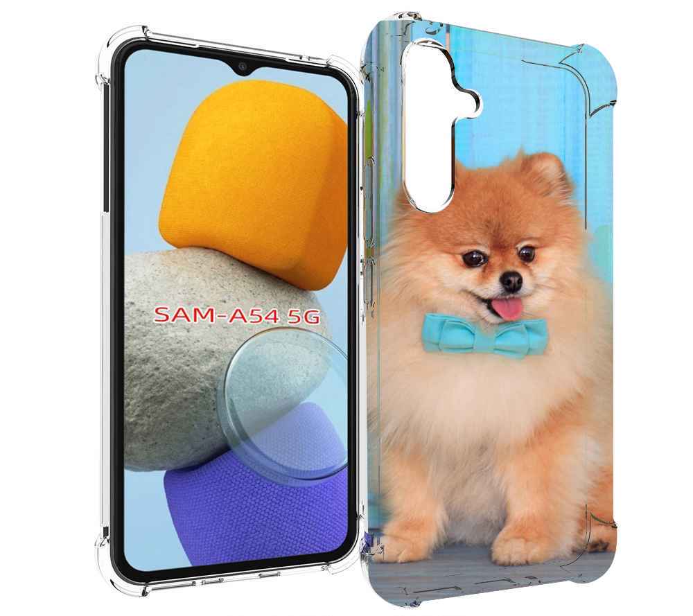 

Чехол MyPads померанский шпиц для Samsung Galaxy A54, Tocco
