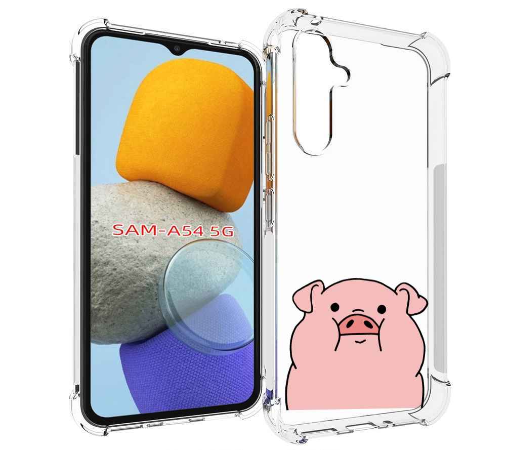 

Чехол MyPads полная-свинья для Samsung Galaxy A54, Tocco