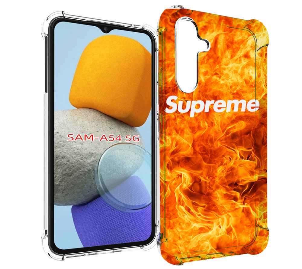 

Чехол MyPads пламя-пламенное суприм для Samsung Galaxy A54, Tocco