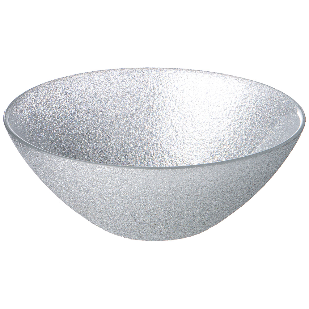 

Набор из 4 штук Салатник Bronco Party silver 16 см, стекло