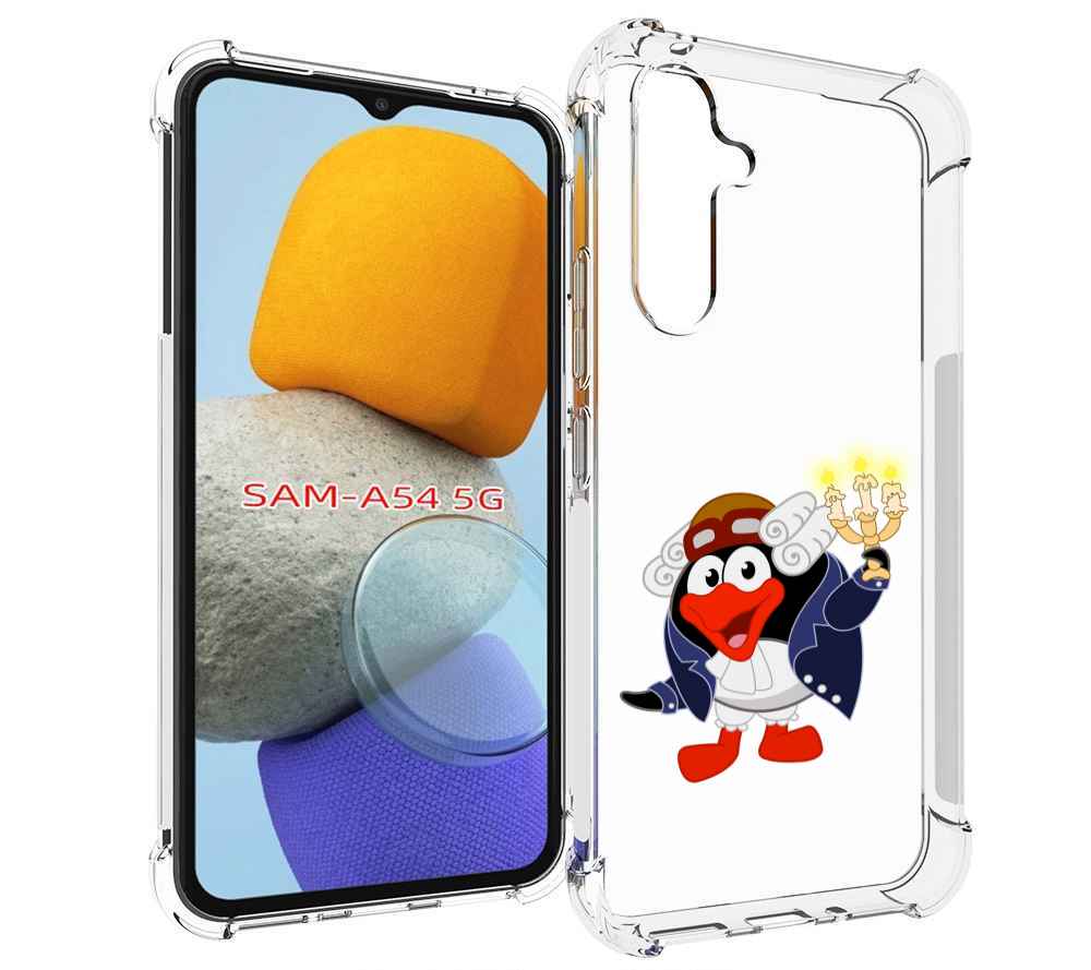 

Чехол MyPads пин-графф для Samsung Galaxy A54, Tocco