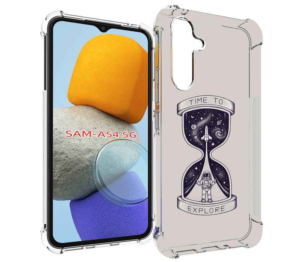 

Чехол MyPads песочные-часы-с-космосом для Samsung Galaxy A54, Tocco