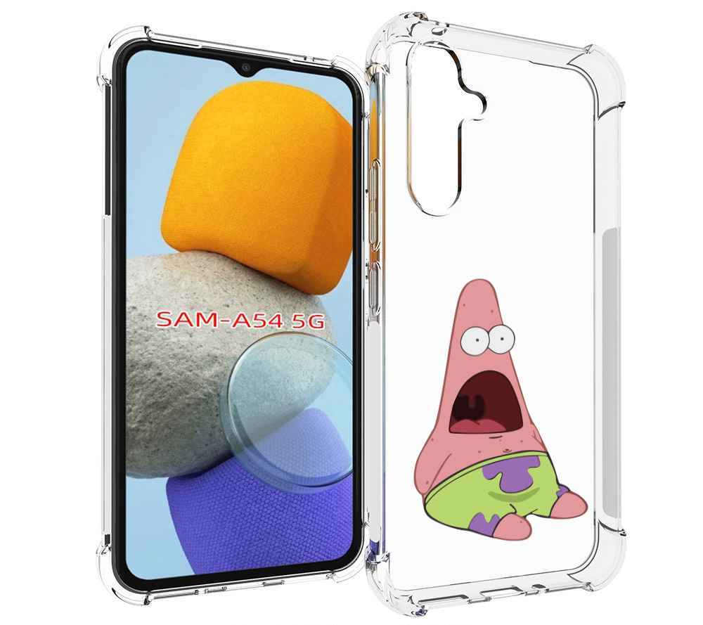 

Чехол MyPads патрик-в-шоке детский для Samsung Galaxy A54, Tocco