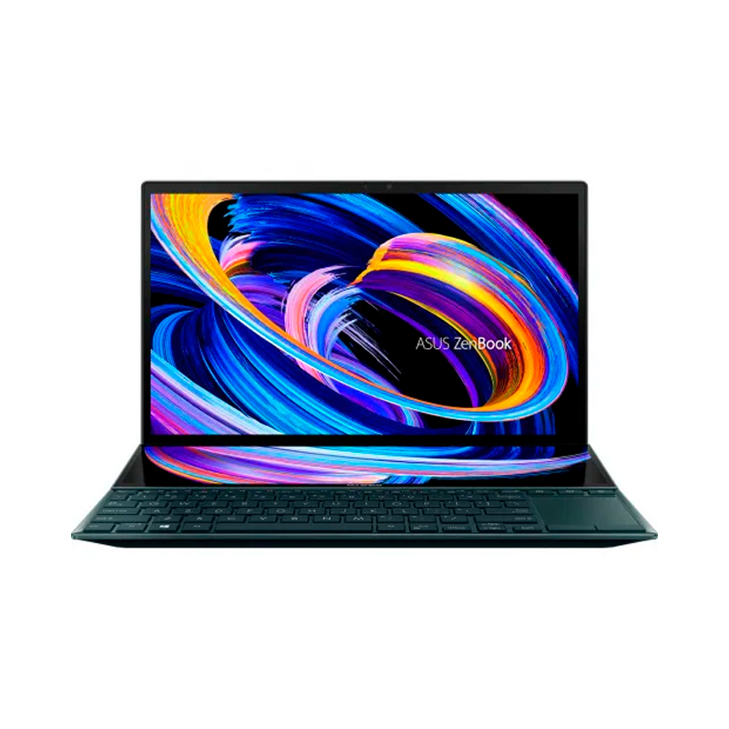 фото Ноутбук asus zenbook duo 14 ux482egr-hy370w blue (90nb0s51-m002t0)