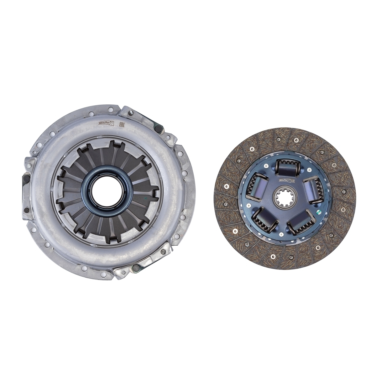 

METALPART к-кт сцепления 405,406,4215 дв. диск нажим+диск вед, БЕЗ муфты сцепл MetalPart