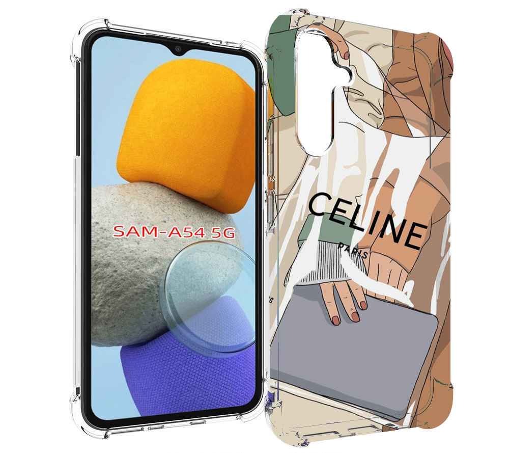 

Чехол MyPads пакет-келин-париж женский для Samsung Galaxy A54, Tocco