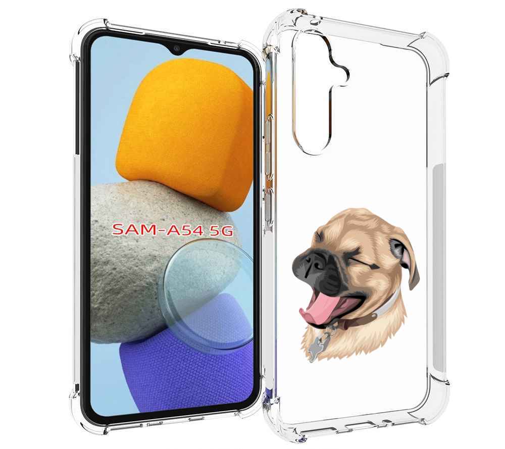 

Чехол MyPads очень-довольная-собака для Samsung Galaxy A54, Tocco