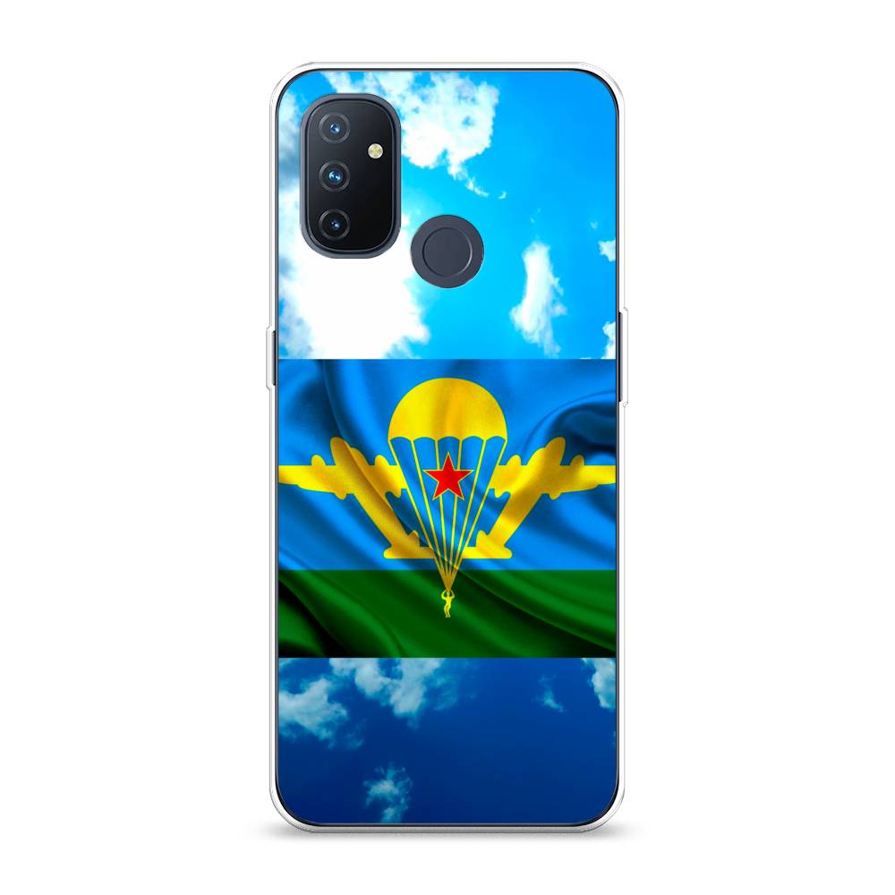 

Чехол Awog на OnePlus Nord N100 / ВанПлас Nord N100 "ВДВ флаг в небесах", Синий;зеленый;желтый, 152450-5