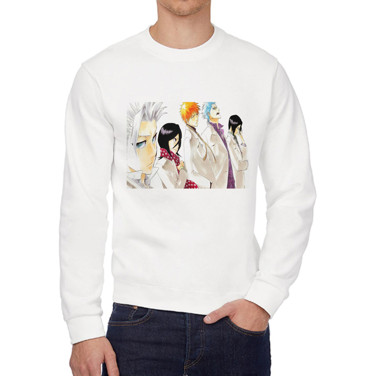 

Свитшот унисекс CoolPodarok W042531 белый 58 RU, 8W042531