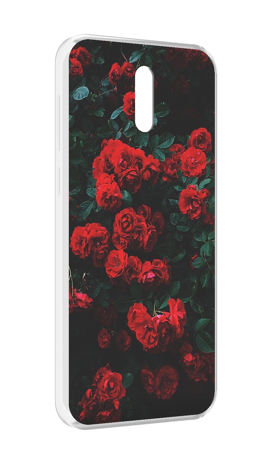 

Чехол MyPads розы-в-листьях для Alcatel 3L (2019), Прозрачный, Tocco