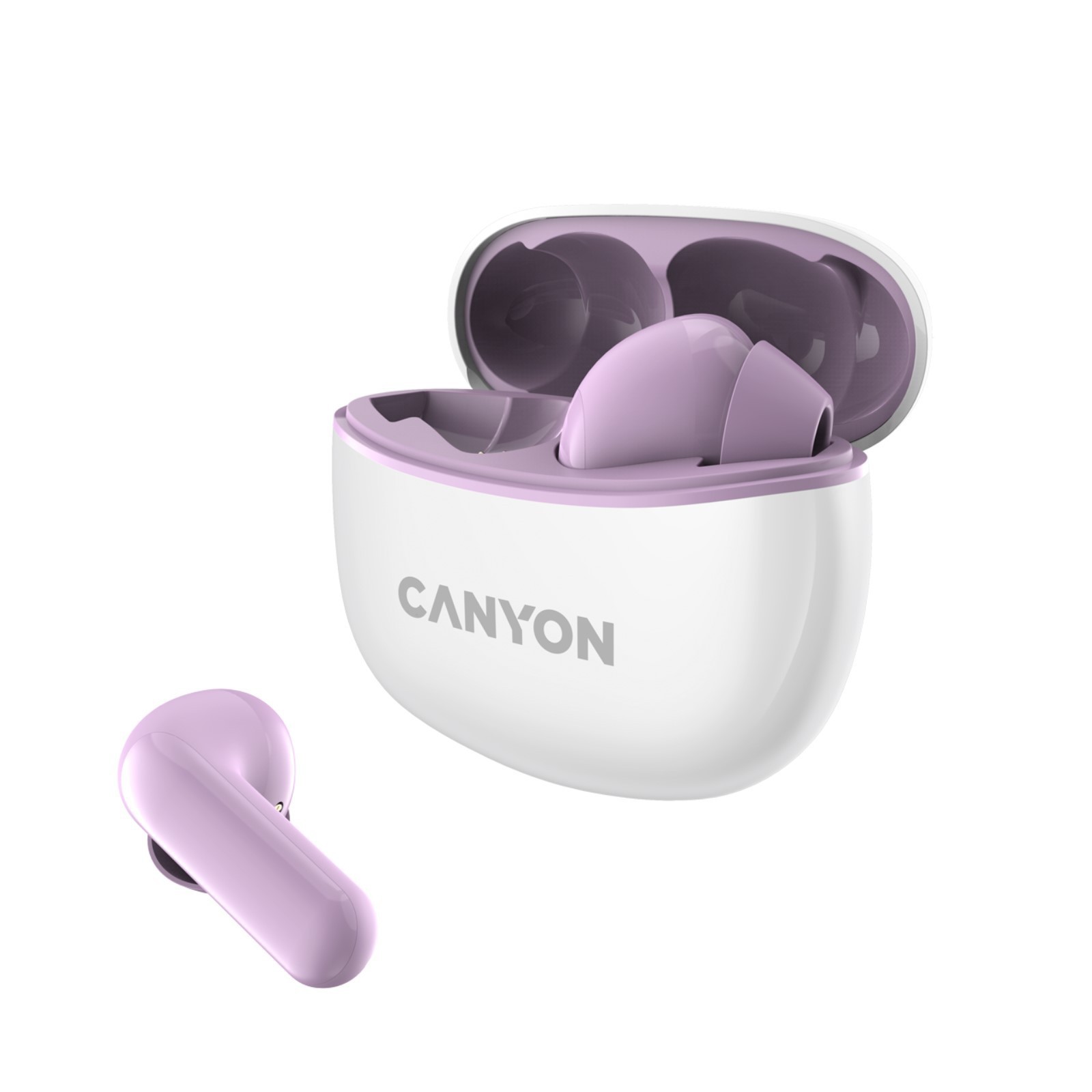 

Наушники Canyon TWS-5, фиолетовый