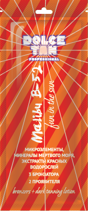 

Крем для загара Dolce Tan Malibu B-52 15 мл 3 шт