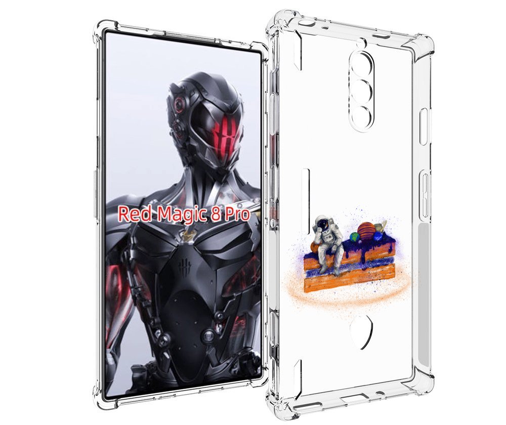 

Чехол MyPads торт с планетами для ZTE Nubia Red Magic 8 Pro / Red Magic 8 Pro Plus, Tocco