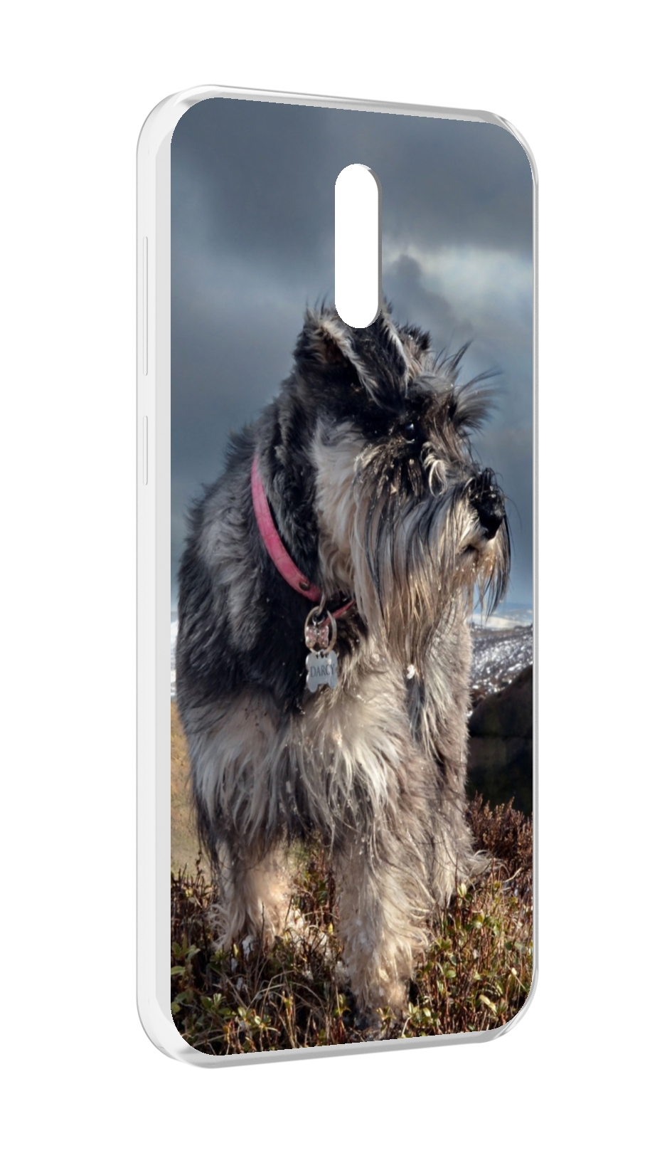 

Чехол MyPads ризеншнауцер 2 для Alcatel 3L (2019), Прозрачный, Tocco