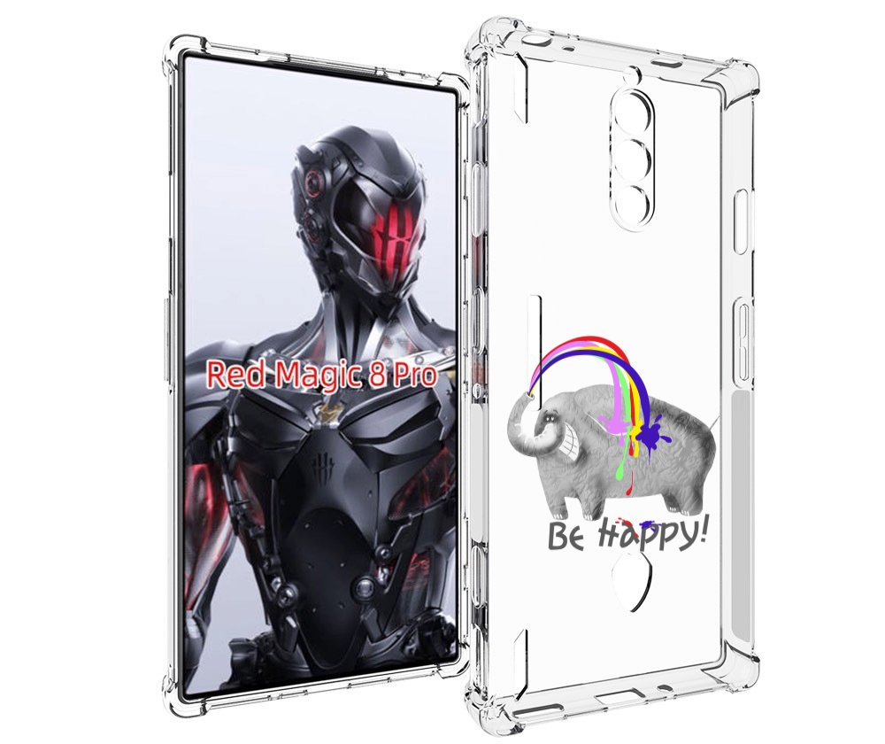 

Чехол MyPads счастливый слон для ZTE Nubia Red Magic 8 Pro / Red Magic 8 Pro Plus, Tocco