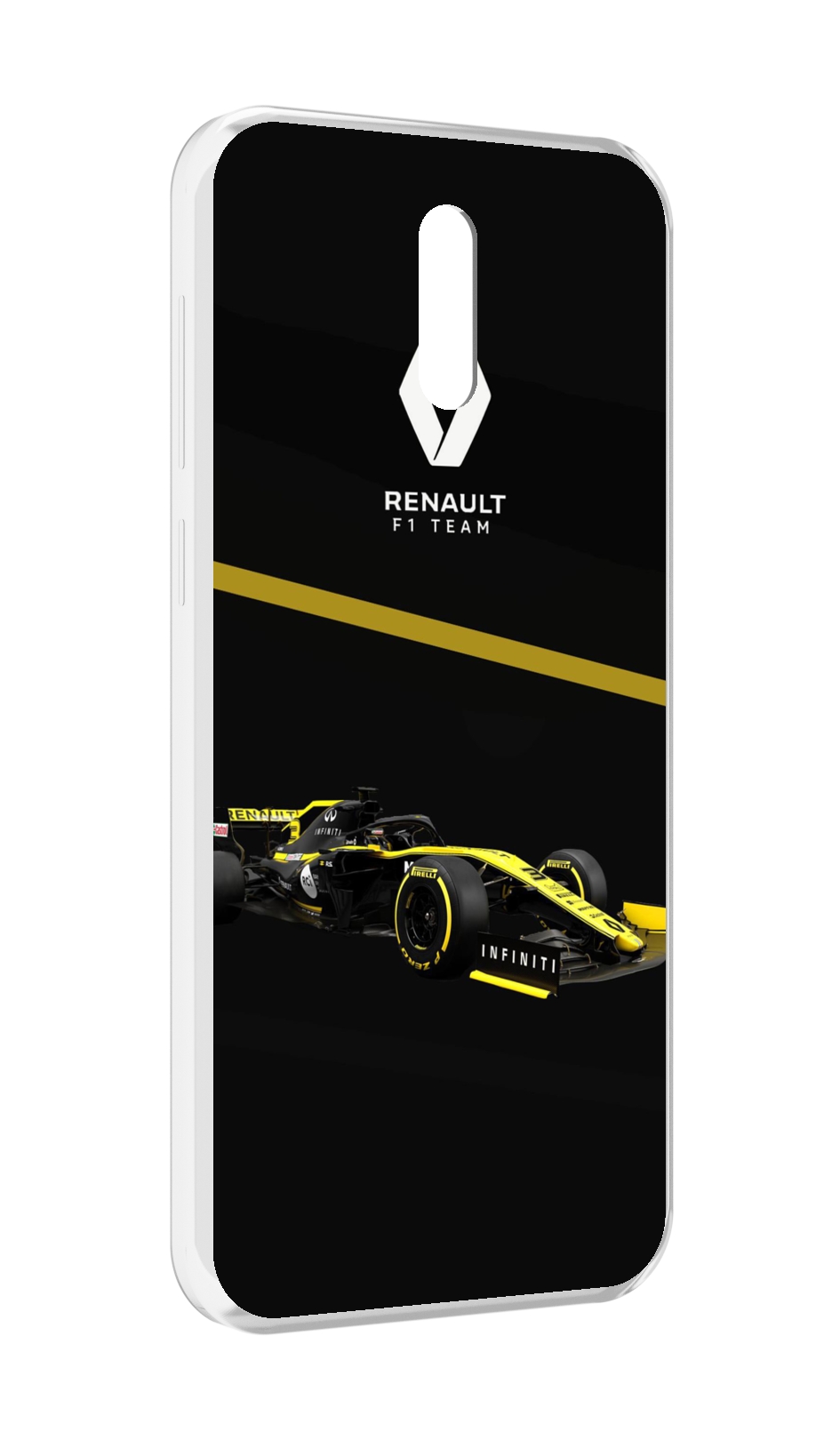 

Чехол MyPads renault 2 для Alcatel 3L (2019), Прозрачный, Tocco