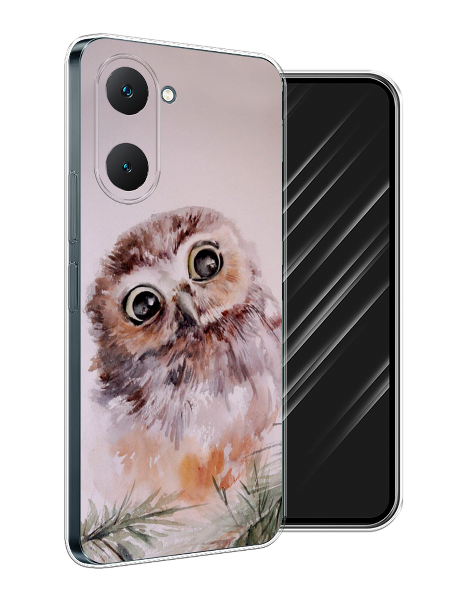 

Чехол Awog на Vivo Y03 "Сова на розовом", Розовый;коричневый, 2610450-1