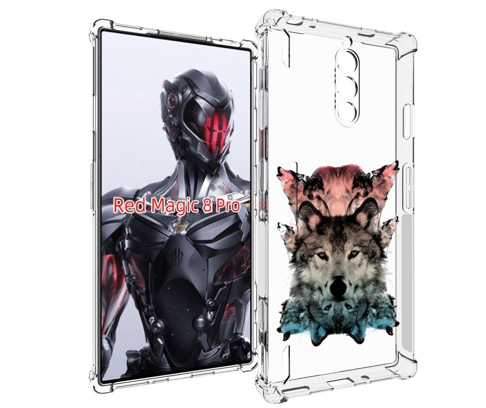 

Чехол MyPads стая для ZTE Nubia Red Magic 8 Pro / Red Magic 8 Pro Plus, Tocco