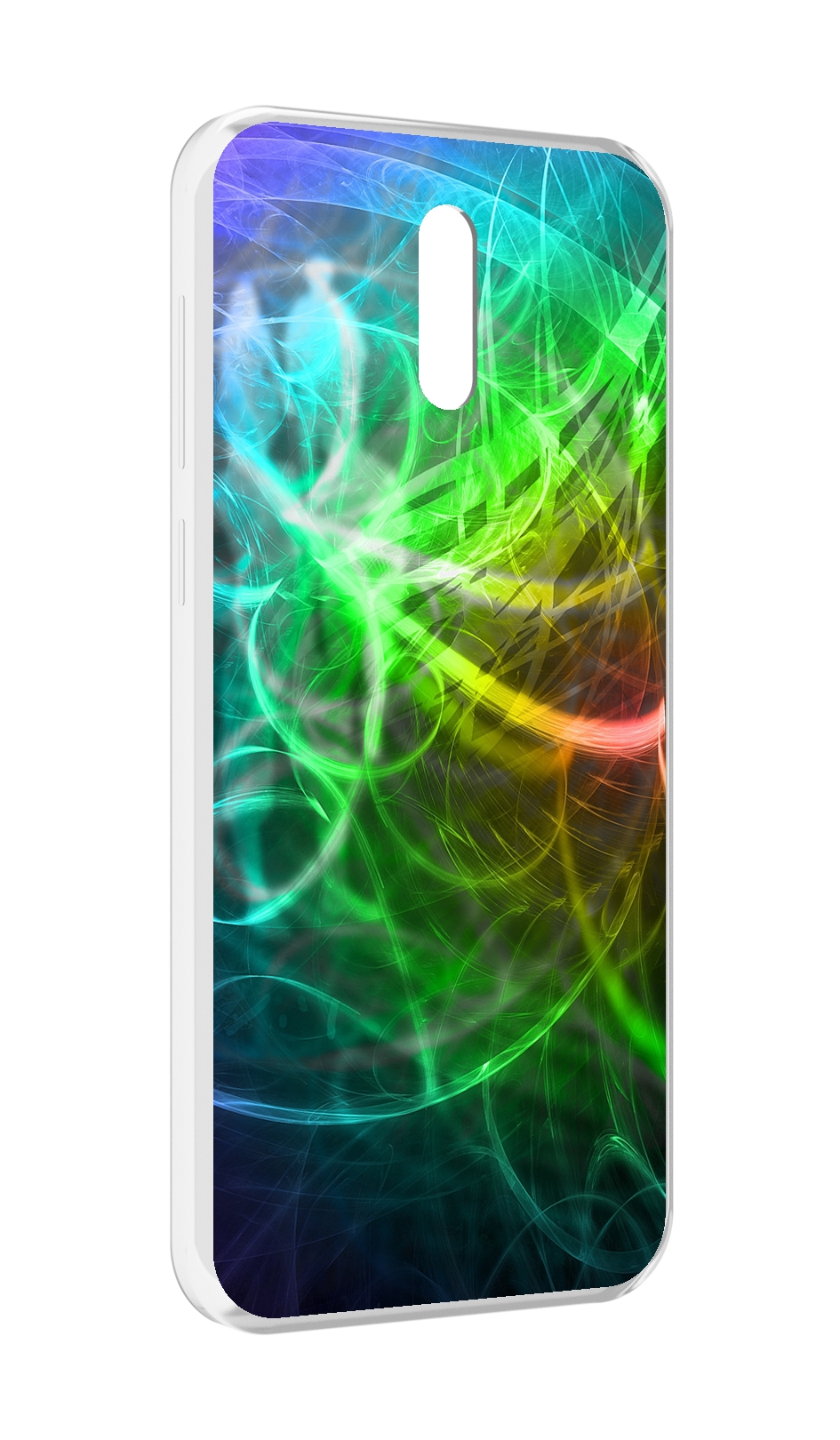 

Чехол MyPads разноцветная-абстракция-линиями для Alcatel 3L (2019), Прозрачный, Tocco