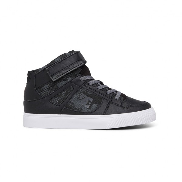 

Детские высокие кеды Pure High-Top EV серый 6.5M US DC Shoes ADBS300324, Pure High-Top EV