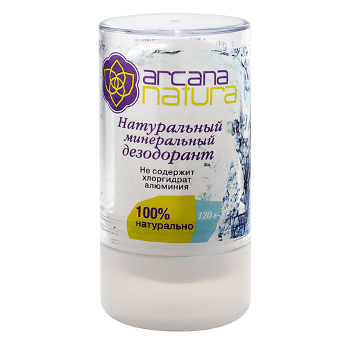 Aasha Herbals Натуральный минеральный дезодорант 120 г
