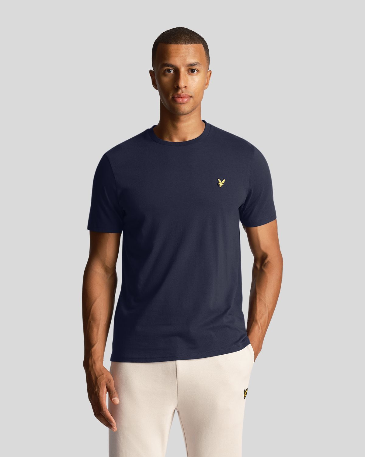 

Футболка мужская Lyle&Scott Plain T-shirt синяя 2XL, Синий, Plain T-shirt
