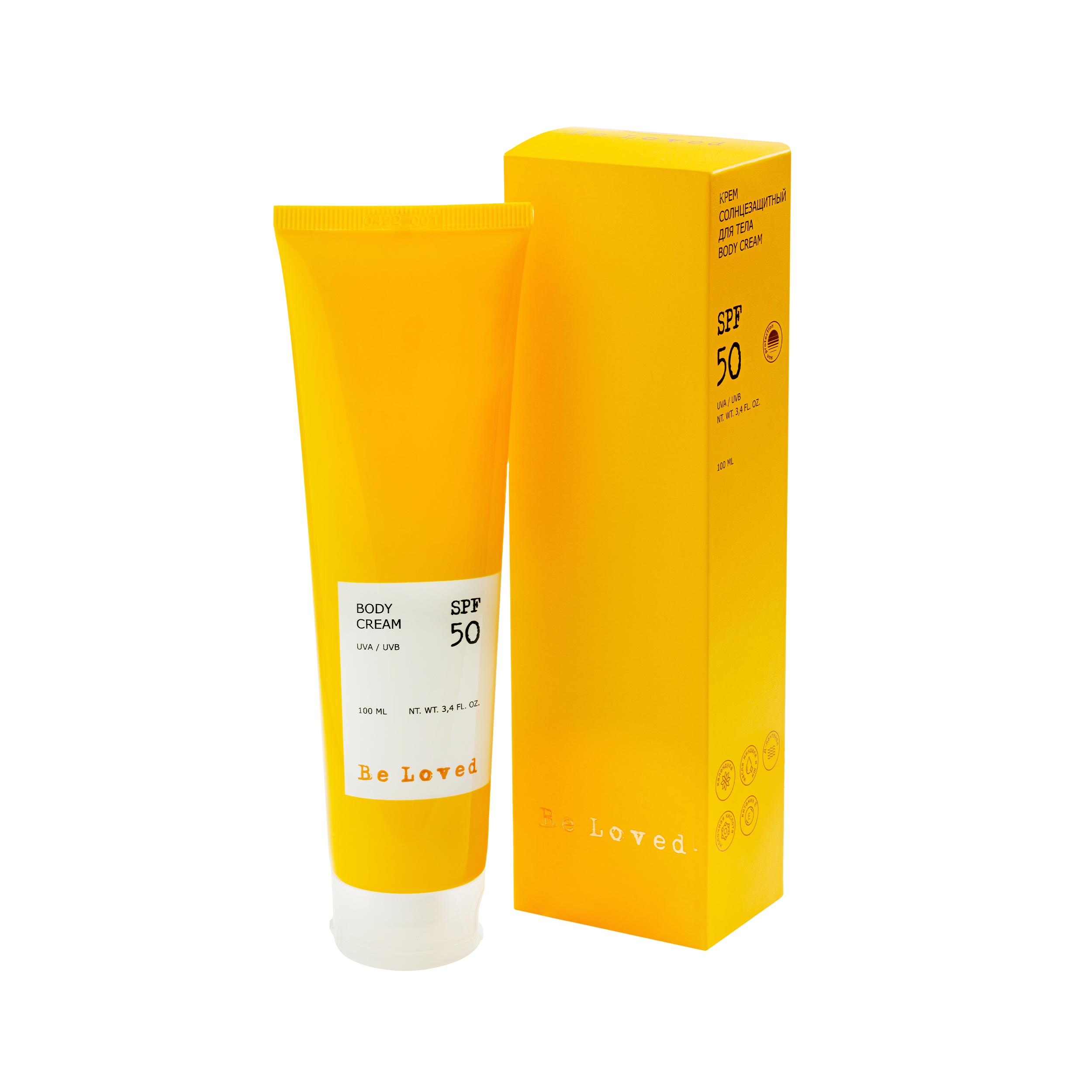 

Крем солнцезащитный для тела Be Loved 50 SPF, Крем солнцезащитный для тела
