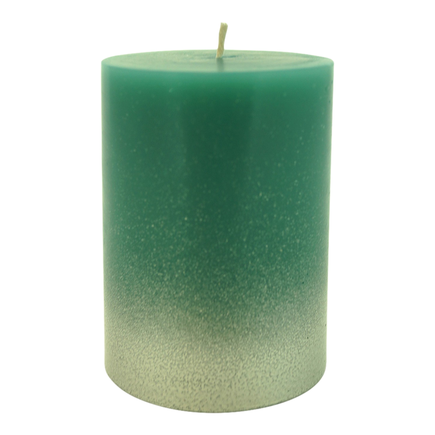 Свеча декоративная Evis Candles Вита зеленая 100 х 75 мм